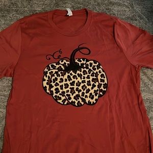 Cheetah Pumpkin Graphic Tee